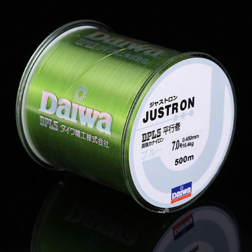 Daiwa Justron 500m Green - GrejMarkedet