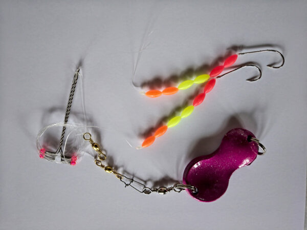 Dit Fladfiskeforfang - Ovale Fluoro Perler