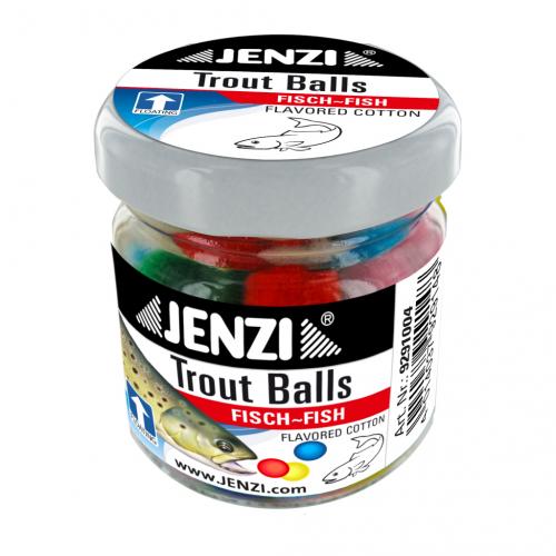 Jenzi Trout Balls Fish Mixed Colours 9291 004 Packing GrejMarkedet