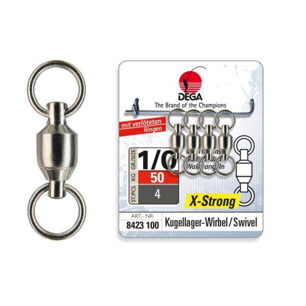 Heavy Duty Ball Bearing Swivel med Lukkede Ringe - Image 3