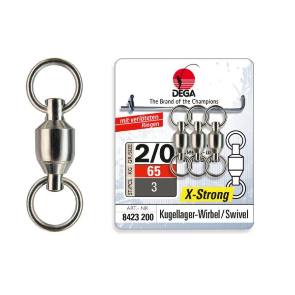 Heavy Duty Ball Bearing Swivel med Lukkede Ringe - Image 4
