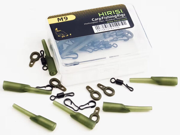40 stk. Anti Tangle Rigs-Tilbehør til Karpe Fiskeri - Image 2