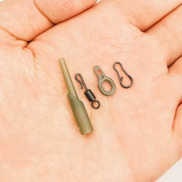 40 stk. Anti Tangle Rigs-Tilbehør til Karpe Fiskeri - Image 3