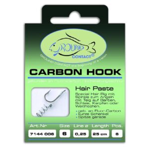 Hair Paste Rigs 0,20 mm, 6 stk.