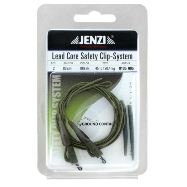 Lead Core Safety Clip System, 2 stk.