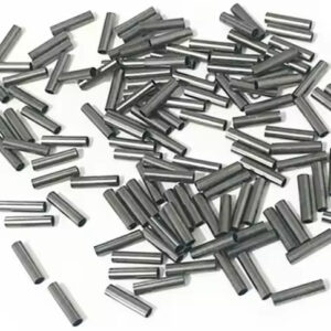 Crimps, messing, 10 mm lange, pose med 20 stk.