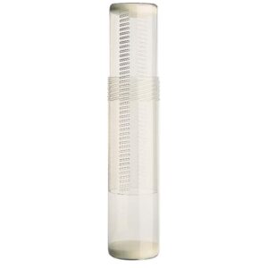 Flådrør, hård gennemsigtig plast, 24 - 41 cm.