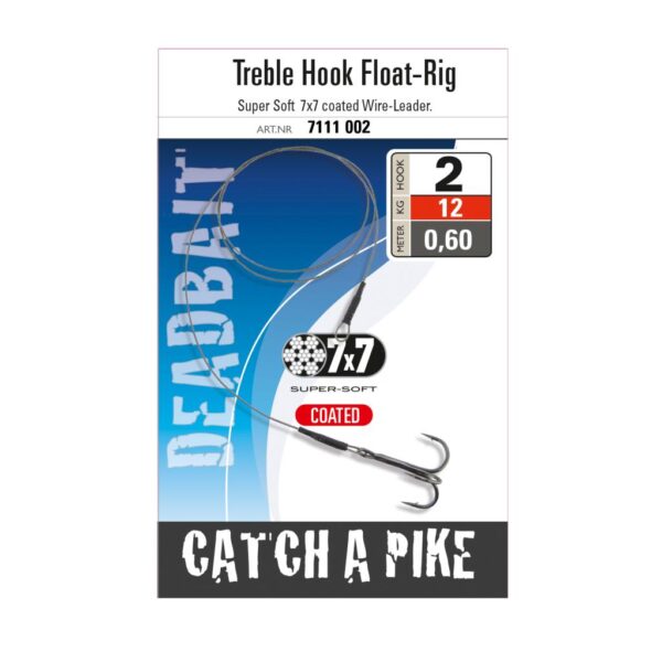 Treble Hook Float Rig, Catch-A-Pike.