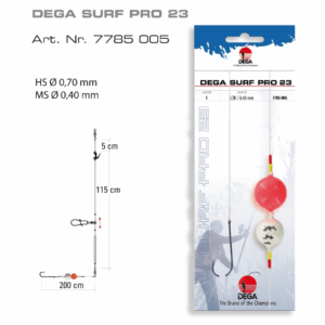 Pro Surfcasting Rigs fra Dega, mange forskellige
