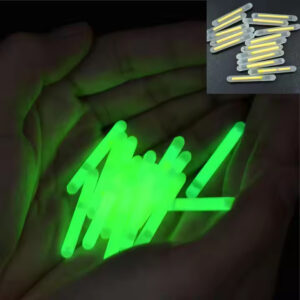 Knæklys / Chemlight, pakke med 2 stk. 2.2 x 20 mm, synlig ca. 30 meter
