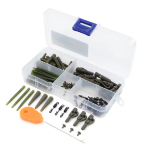 Hirisi Box med Tilbehør til Karpefiskeri