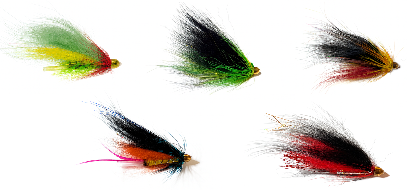 Rørfluer med Coneheads - Høj-kvalitets fluer fra Absolures til bl.a. Havørred og Laks